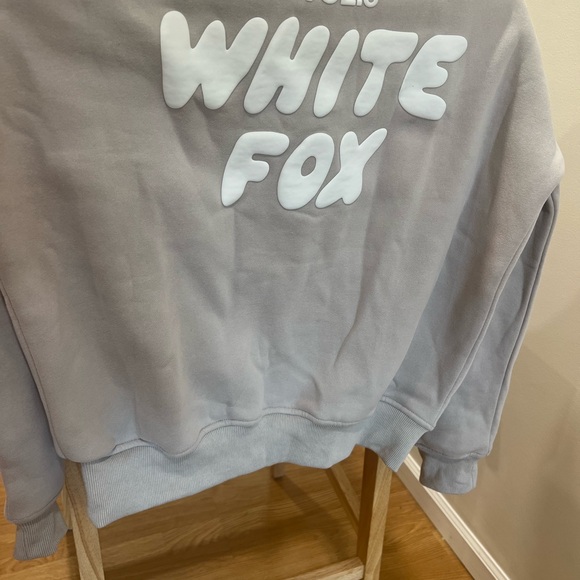 White Fox Boutique Tan Sweatshirt - Picture 3 of 3